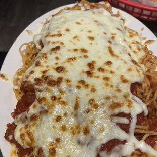 Baked spaghetti