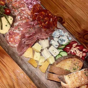 large charcuterie board