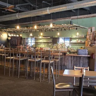 Bar and dining floor