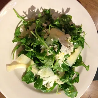 Arugula and Shaved Cauliflower Salad