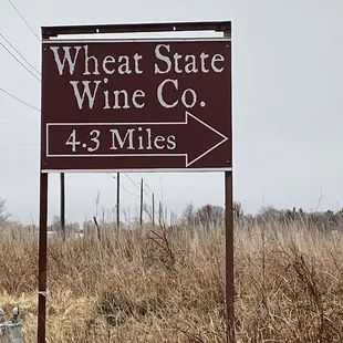 Sign out by the turn off US-77.