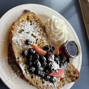 Berry cream French toast mmm