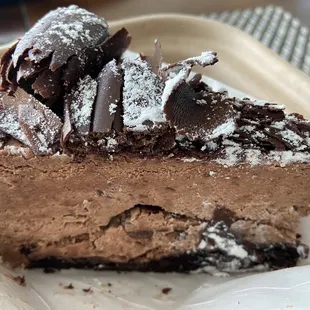 Chocolate mousse torte