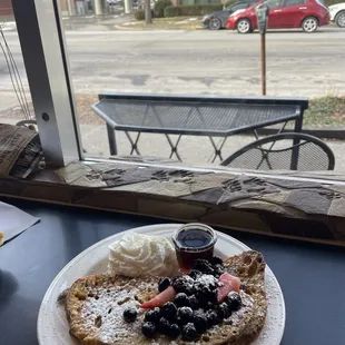 #6 Berries and Cream French Toast mmm