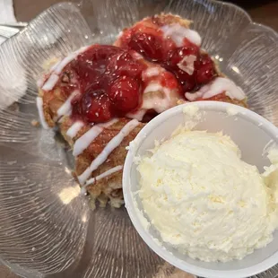 Fruit streusel
