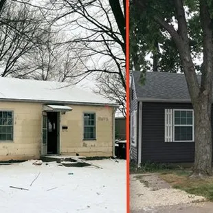 Before &amp; After Duplex Remodel