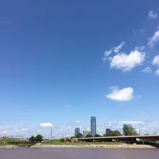 View of downtown from the Wheel.