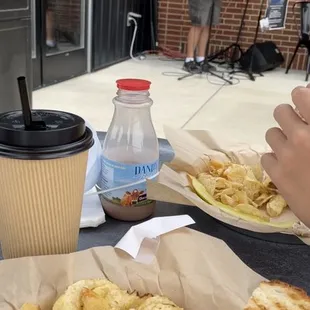 Chicken salad sandwich