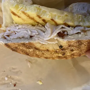 Turkey Egg Bagel