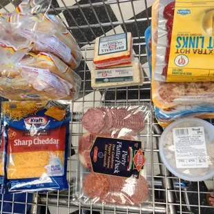 Goodies in my shopping cart!