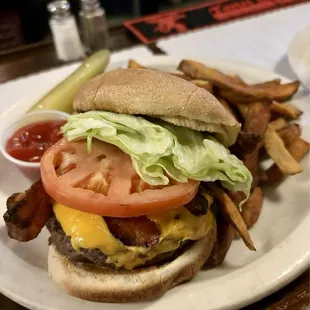 Bacon Cheeseburger.