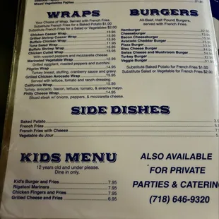November 2024 Menu, Pt3.