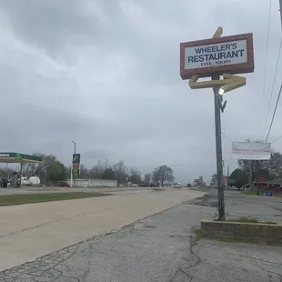 The modest sign.