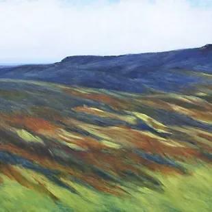"Grand Mesa" oil on linen by Ellen Glasgow