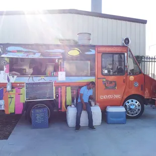 Wheelie gourmet truck..