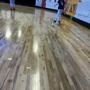 Great wood floor