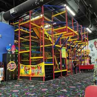 The indoor play structure