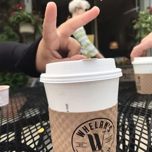 Seasonal Favorite of mine in the Chai-dar. It's Chai Tea and Cidar... dudes. Out of this World good!