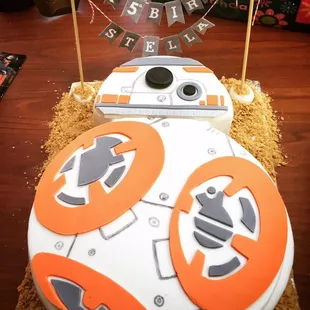 BB8 cake
