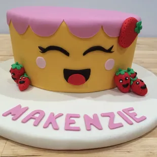 Shopkins...the strawberries were so detailed. My nieces loved it!!!