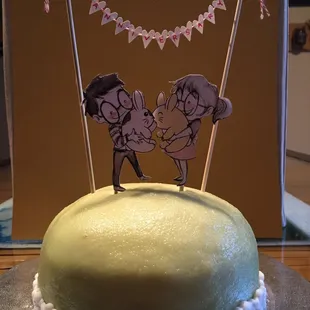 1 year Anniversary Princess Cake