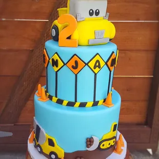 Construction cake