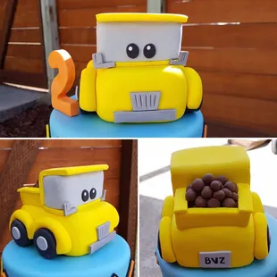 Custom fondant truck