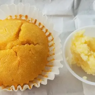 Cornbread with Honey Butter