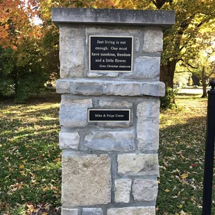 Inspirational garden quote