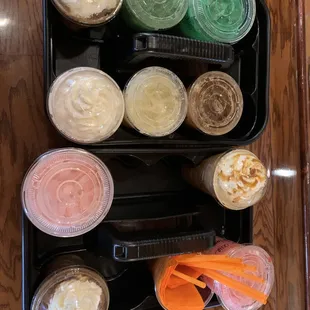 dessert, cupcakes, food