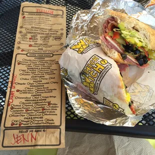 Fun way to order food. No need for a hundred questions.  They have more meat than other sub places. I would  come again