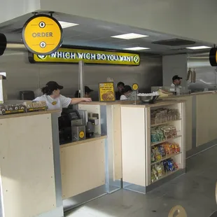 Which Wich - order and prep