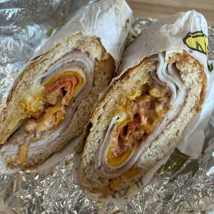 Wicked sandwich - ordered white bread but came on wheat. They were out of white but neglected to tell us.