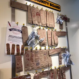 a community board