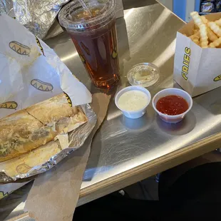 Philly cheesesteak
