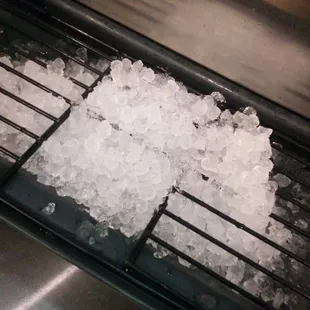 Their ice is in tiny pieces! It's awesome!