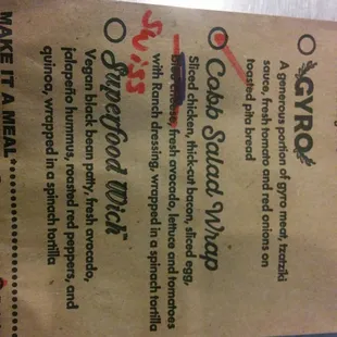 Trading my blue cheese for swiss