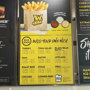 Perfect Fries &amp; Build Your Own Wich