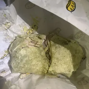 No good. It completely was LOOSE when I had the wrap. Whoever made this doesn't know how to wrap a burrito.