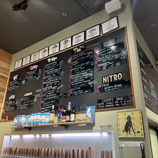 Revolving menu.