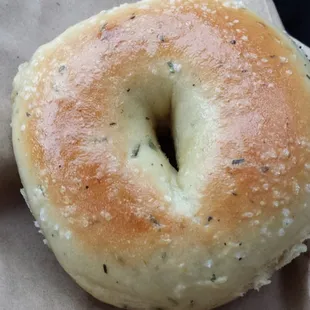 Rosemary Sea Salt Bagel