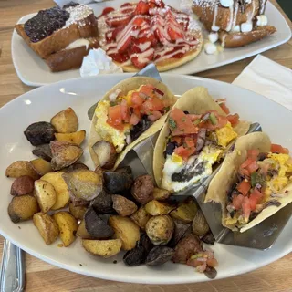 Southwest Breakfast Tacos