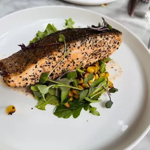 grilled seafood, grilled fish, fish, food, seafood