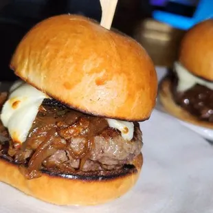 Wagyu beef sliders
