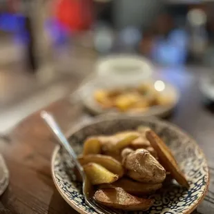 Duck fat taters
