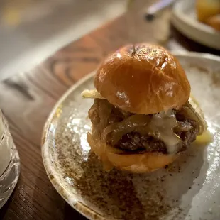 Wagyu sliders