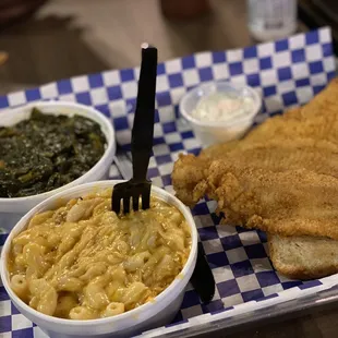 3 Piece Fish Dinner Platter