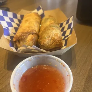 Collard Green Egg Roll