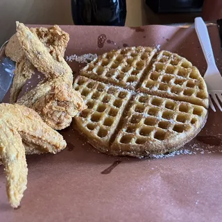 Wings and Waffle Plate