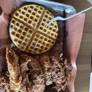 Tenders and Waffle Plate